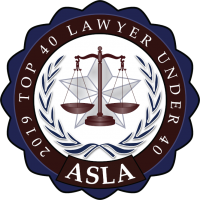 ASLA 2019 Top 40 Lawyer Under 40